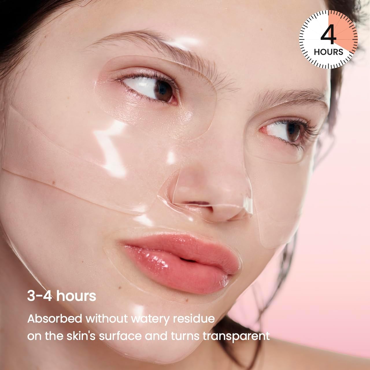 BIODANCE Bio-Collagen Real Deep Mask, Bestselling Hydrating Overnight Hydrogel Mask for Glassy Glowy Skin, Pore Minimizing, Elasticity Improvement, Paraben Free, Fragrance Free, Non-Comedogenic Korean Skincare 34g x 4ea