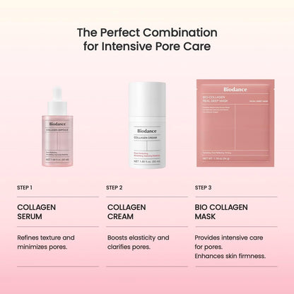 BIODANCE Bio-Collagen Real Deep Mask, Bestselling Hydrating Overnight Hydrogel Mask for Glassy Glowy Skin, Pore Minimizing, Elasticity Improvement, Paraben Free, Fragrance Free, Non-Comedogenic Korean Skincare 34g x 4ea
