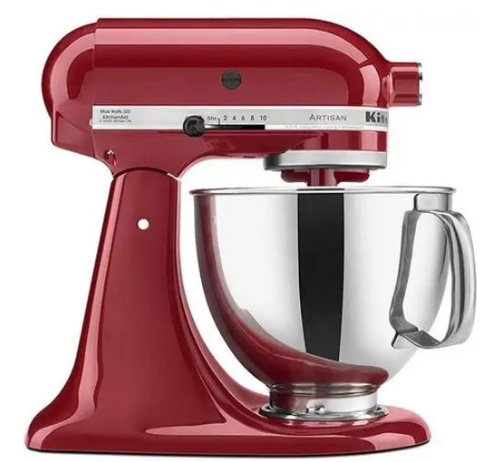 KitchenAid Artisan Series 5 Quart Tilt-Head Stand Mixer - Empire Red (KSM150PSER) - PuriLite
