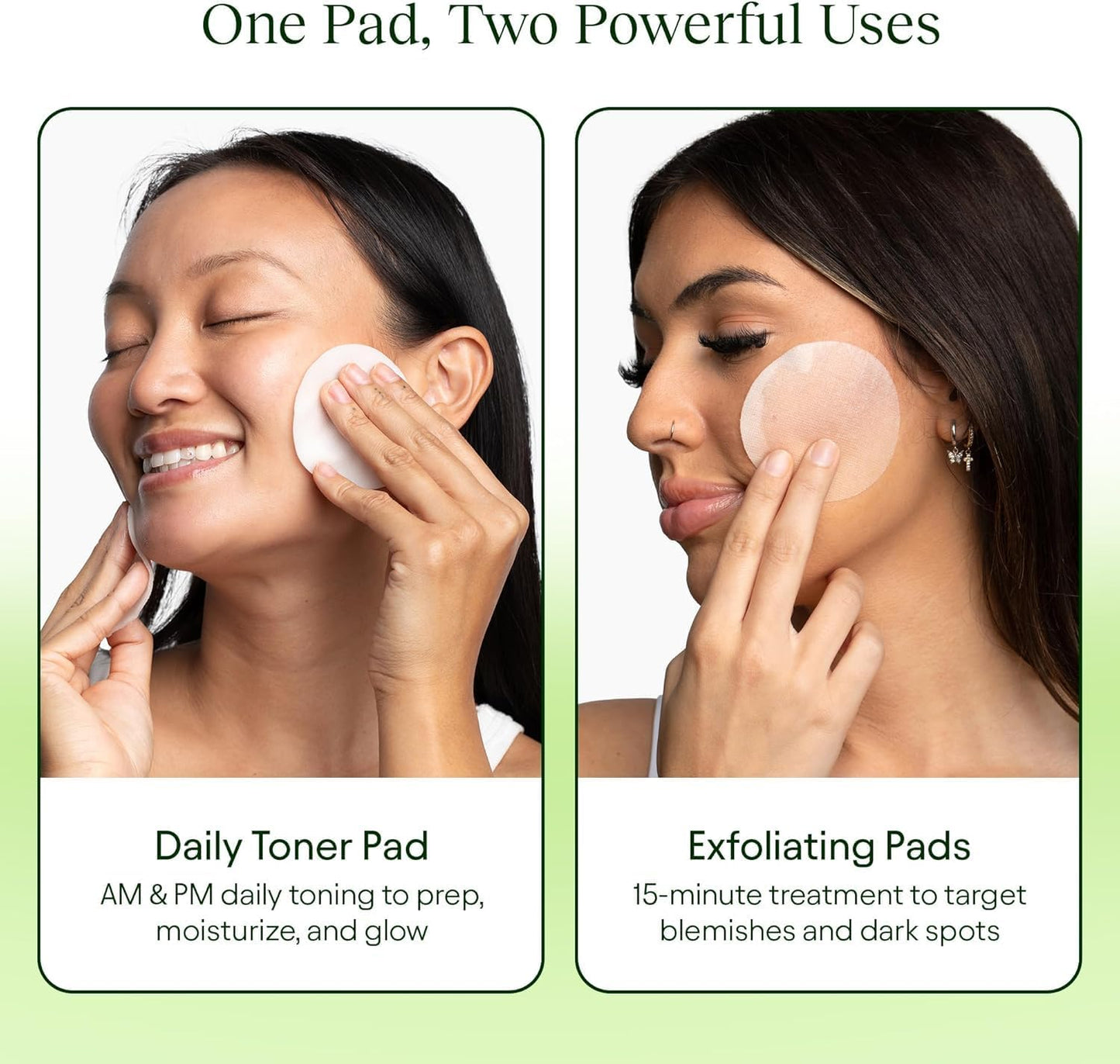 100 Pads Korean Toner Pads Dark Spot & Wrinkle Minimizing Toner Pads, Anti-A-ging & Brightening Ton-er Pa-ds, Hydrating Cottonpads with Snail Mucin, Deeply Moisturize and Improve Skin Firmness (1)