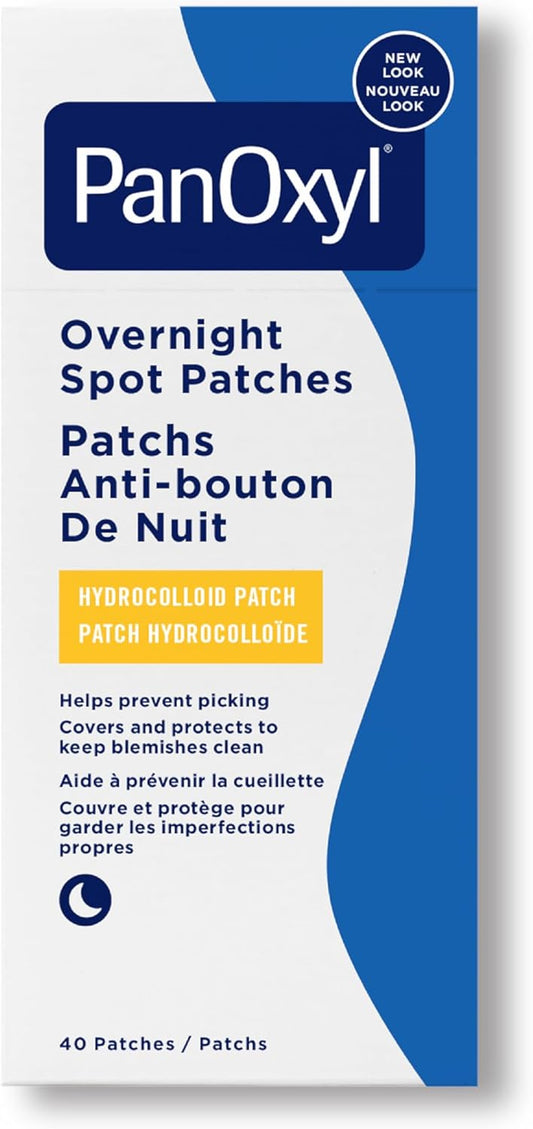 PanOxyl PM Overnight Spot Patches 40 ct - Clear
