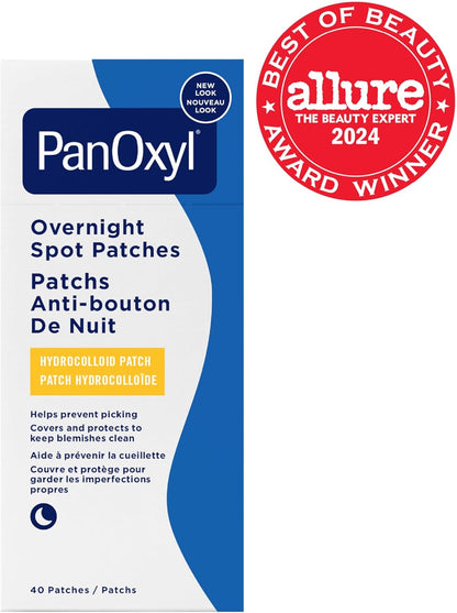 PanOxyl PM Overnight Spot Patches 40 ct - Clear