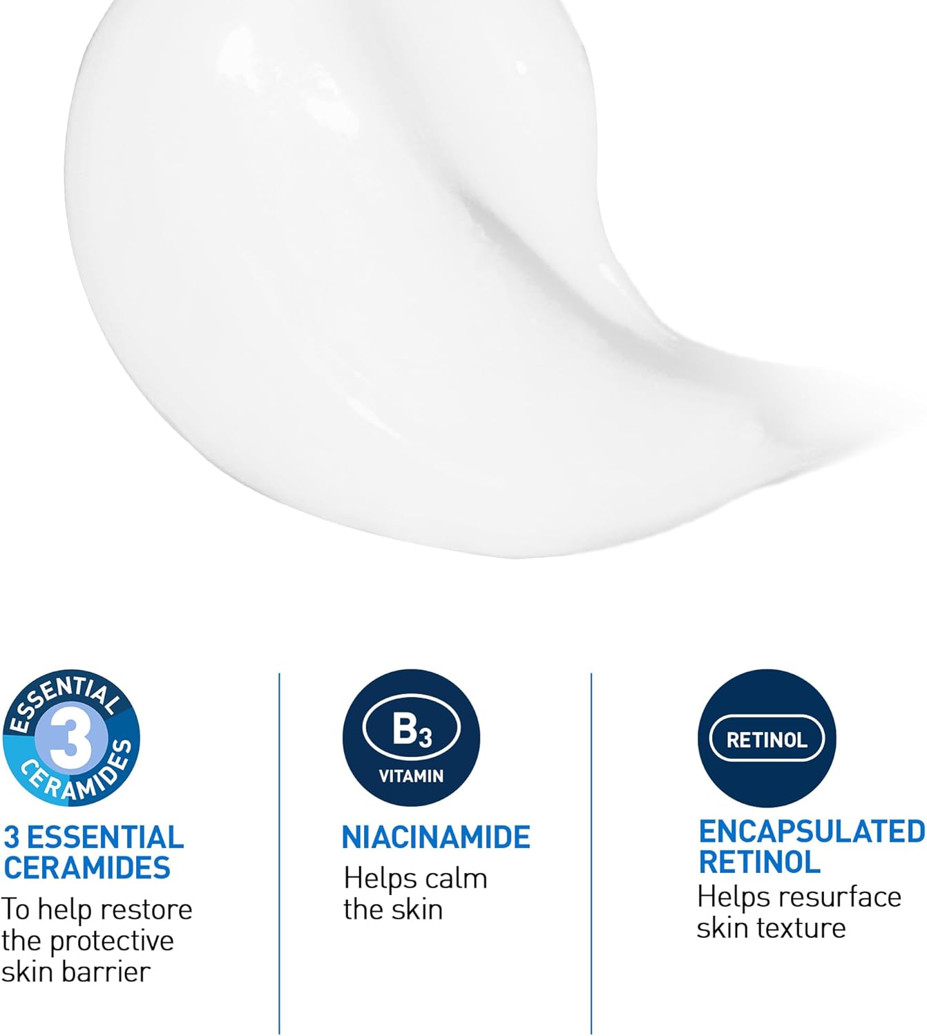 CeraVe Resurfacing RETINOL Serum For Face with Niacinamide. Helps even Skin Tone & Smoothness, Post-Acne Marks & Pore Minimizer. Gentle, Fragrance-free, Non-Comedogenic, Safe for Sensitive Skin, 30ML