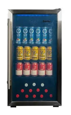 Danby 3.1 cu. ft. Free-Standing Beverage Center (DBC117A2BSSDD-6)