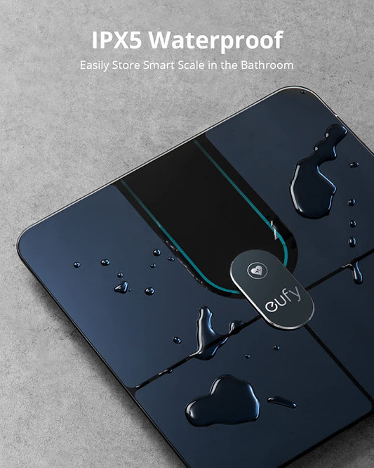 eufy Smart Scale P2 Pro, Digital Bathroom Scale with Wi-Fi Bluetooth, 16 Measurements Including Weight, Heart Rate, Body Fat, BMI, Muscle & Bone Mass, 3D Virtual Body Mode, 50 g/0.1 lb High Accuracy - PuriLite