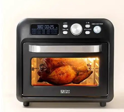 Ultima Cosa Presto Luxe Grande Air Fryer Oven 18L - Black (UC-AF009E18B) - PuriLite
