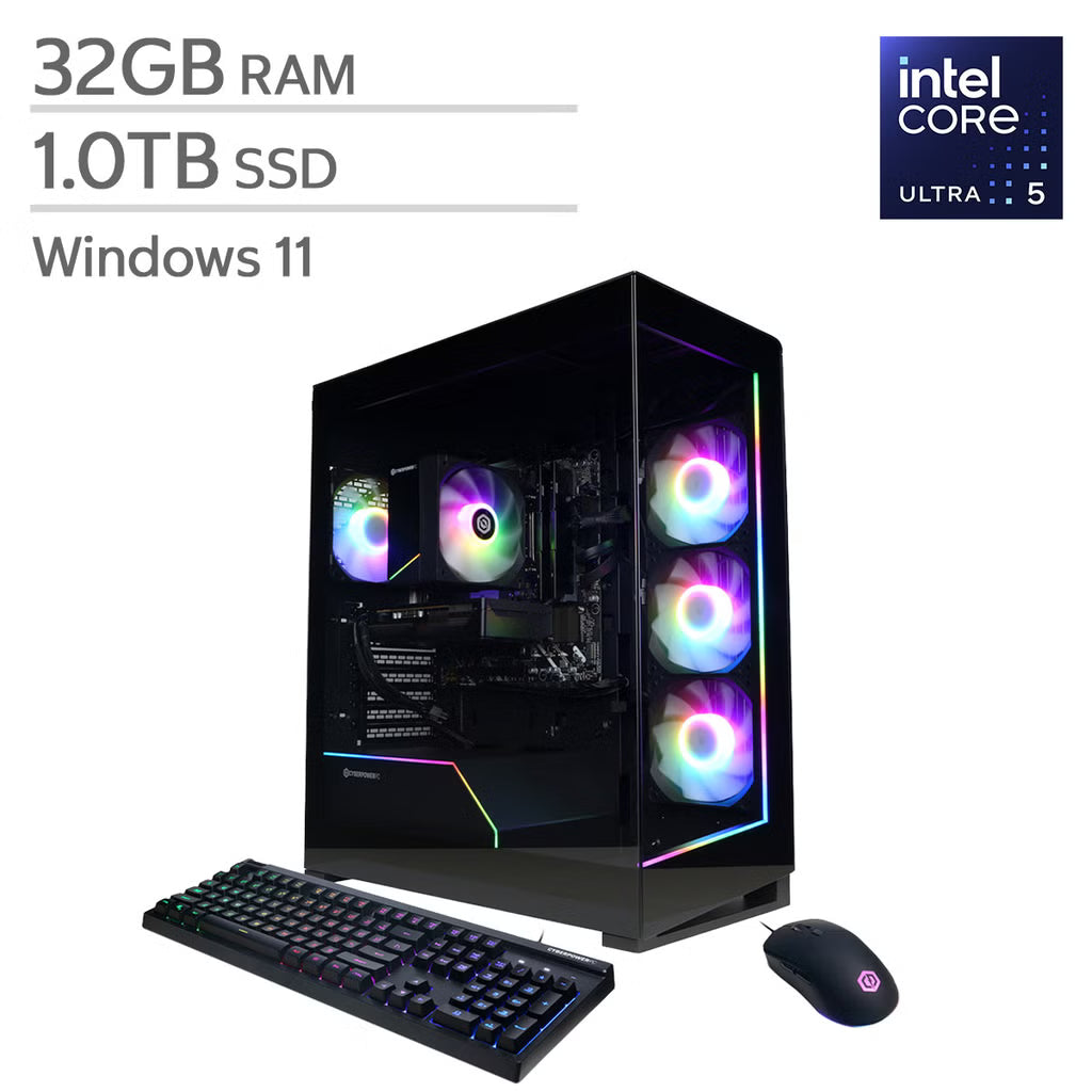 CyberPowerPC Gamer Xtreme Gaming PC Intel Core Ultra 5 225F RTX 5060