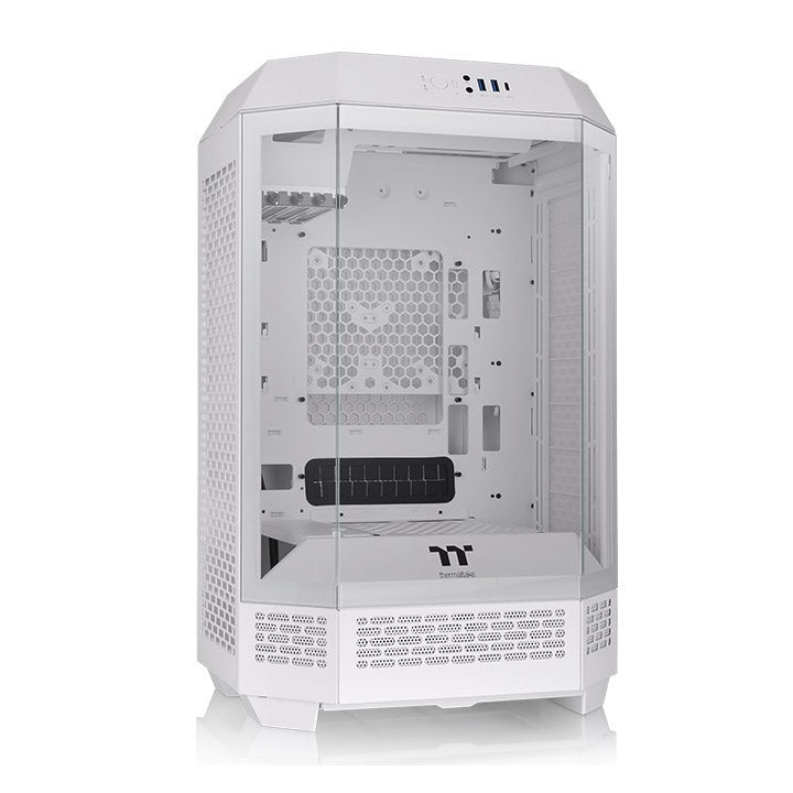 Thermaltake CS CA-1Y4-00S6WN-00 The Tower 300 Snow MicroTower 3x3mm TG White - PuriLite
