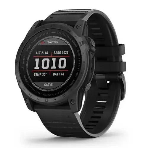 Garmin tactix 7 - Standard Edition - Premium Tactical GPS Watch with Silicone Band (010-02704-00)