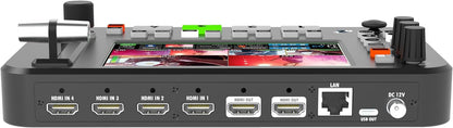 NeoLive R2 Plus Live Streaming Video Switcher Video Mixer Audio Mixer hdmi Switcher 4 Channel Mixer Audio Switcher Live Streaming Equipment Video Switcher Mixer