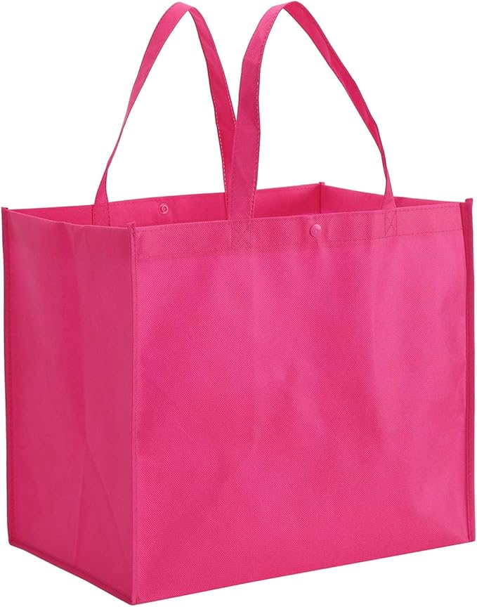 Tosnail 12 Pack Large Foldable Reusable Grocery Tote Bags Shopping Bags