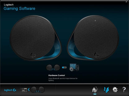 Logitech G560 PC Gaming Speaker System with 7.1 DTS:X Ultra Surround Sound, Game based LIGHTSYNC RGB, Two Speakers and Subwoofer, Bluetooth, USB, Immersive Gaming Experience - Black