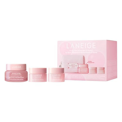 LANEIGE Bouncy and Firm Sleeping Mask: Revitalize, Smooth, Peony & Collagen Complex, Barrier-Boosting Hydration