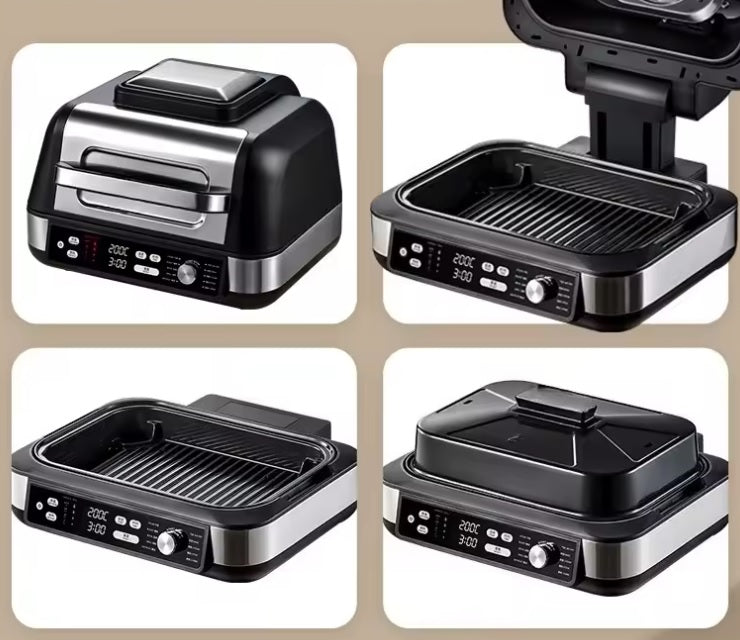 Purilite Select Multi-Function Steak Machine Air Fryer and Barbecue Grill Stainless Steel Cooker - PuriLite