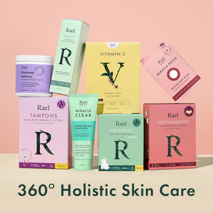 Rael Miracle Invisible Spot Cover - Absorbing Cover, Hyrocolloid Patch, Korean Skin Care, Facial Stickers, 2 Sizes (96 Count)