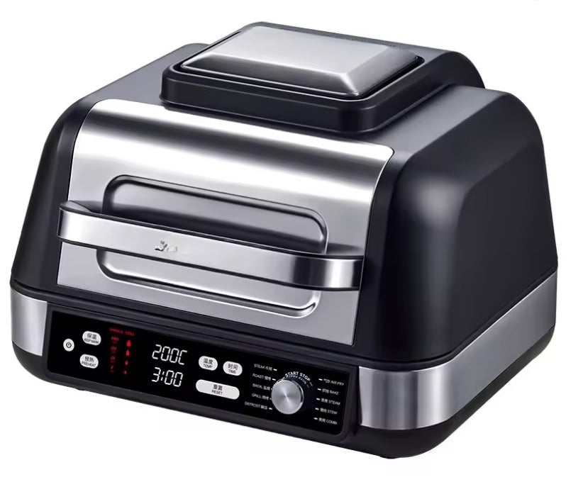 Purilite Select Multi-Function Steak Machine Air Fryer and Barbecue Grill Stainless Steel Cooker - PuriLite