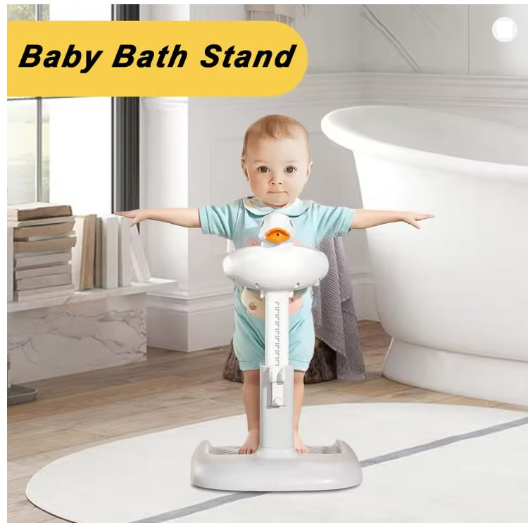 Purilite Select Adjustable Baby Shower Stand Nursery Bath Support Portable Toddler Bathing Device
