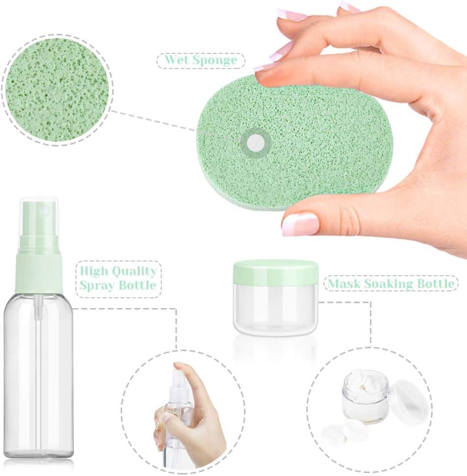 Face Mask Mixing Bowl Set, Anezus 11 in 1 DIY Facemask Mixing Tool Kit with Facial Mask Bowl Stick Spatula Silicone Face Mask Brush