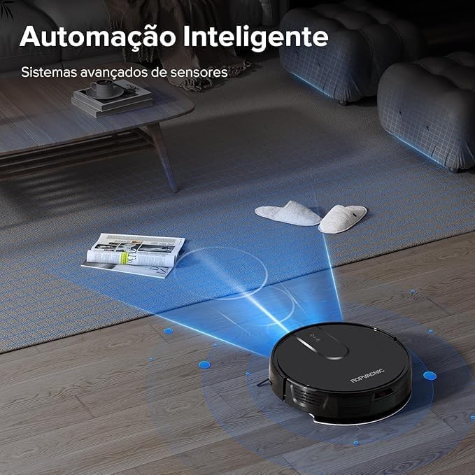 Robot Vacuum Cleaner Robot Vacuum and Mop Combo with 4000Pa Suction, Personalized Cleaning Adjustments, Self-Charging Robotic Vacuum Cleaner, Advanced Obstacle Avoidance