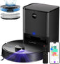 MONSGA Robot Vacuums and Mop 5000Pa, Self-Emptying, 3.5L 60-Day Capacity, Lidar Navigation,Home Mapping, Schedule, Wi-Fi/App/Alexa/Remote, 180mins Runtime, Robot Vacuums for Pet,Hard Floor,Carpet