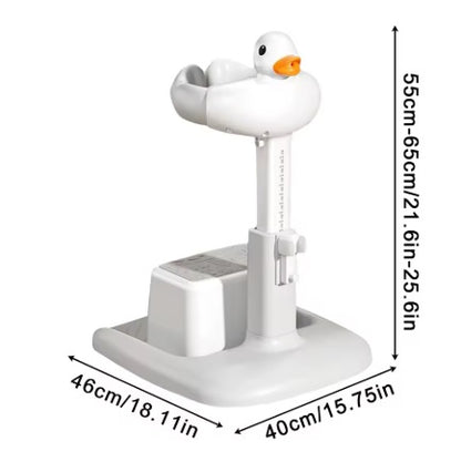 Purilite Select Adjustable Baby Shower Stand Nursery Bath Support Portable Toddler Bathing Device