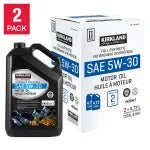 Kirkland Signature 5W30 Full Synthetic Oil for Automobile, 2-pack
