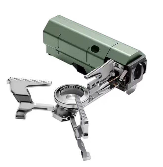 Purilite Select Portable Camping Gas Stove 2600W Folding Outdoor Cooking Burner for Picnic and Travel