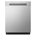 LG 24 in. Stainless Steel Front Control Dishwasher with LoDecibel Operation and Dynamic Drys - PuriLite