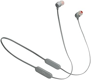 JBL Tune 125BT Wireless in-Ear Bluetooth Headphones, 16 Hour Playtime - White