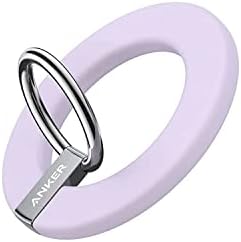 Anker Magnetic Phone Grip, MagGo 610 Ring Holder, Adjustable Kickstand, Only for iPhone 16/16 Plus/16 Pro/16 Pro Max/15/14/13/12 Series