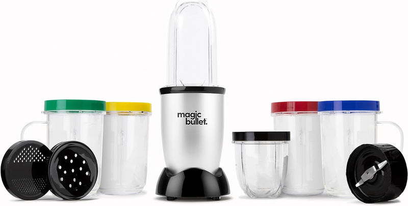 Magic Bullet Blender, Mixer & Mini-Food Processor In-One (17-Piece Set)