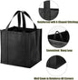 NERUB Set of 10 Reusable Grocery Bags Heavy Duty Shopping Bags Large Grocery Totes