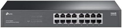 TP-Link TL-SX1008 | 8 Port 10G/Multi-Gig Unmanaged Ethernet Switch | Desktop/Rackmount | Plug & Play | Sturdy Metal Casing | Limited Lifetime Protection | Speed Auto-Negotiation