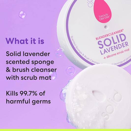 beautyblender blendercleanser solid for Cleaning Makeup Sponges & Brushes, 1 oz