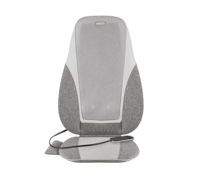 HoMedics Shiatsu + Kneading & Vibration Massage Cushion with Heat | 3-Zone Back Massager with Vibration Seat & Remote Control