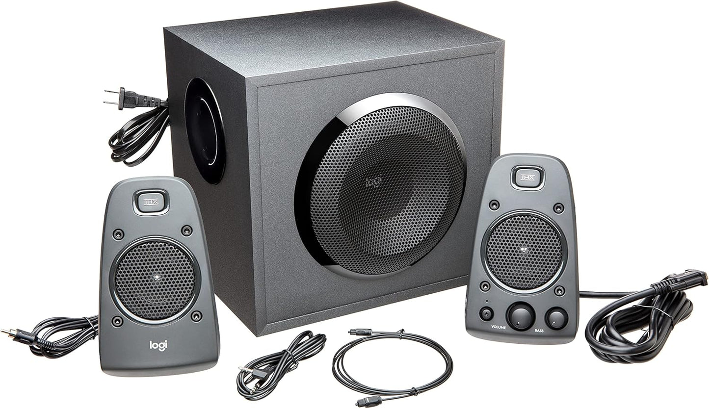 Logitech Z625 Powerful THX Sound 2.1 Speaker System for TVs, Game Consoles and Computers