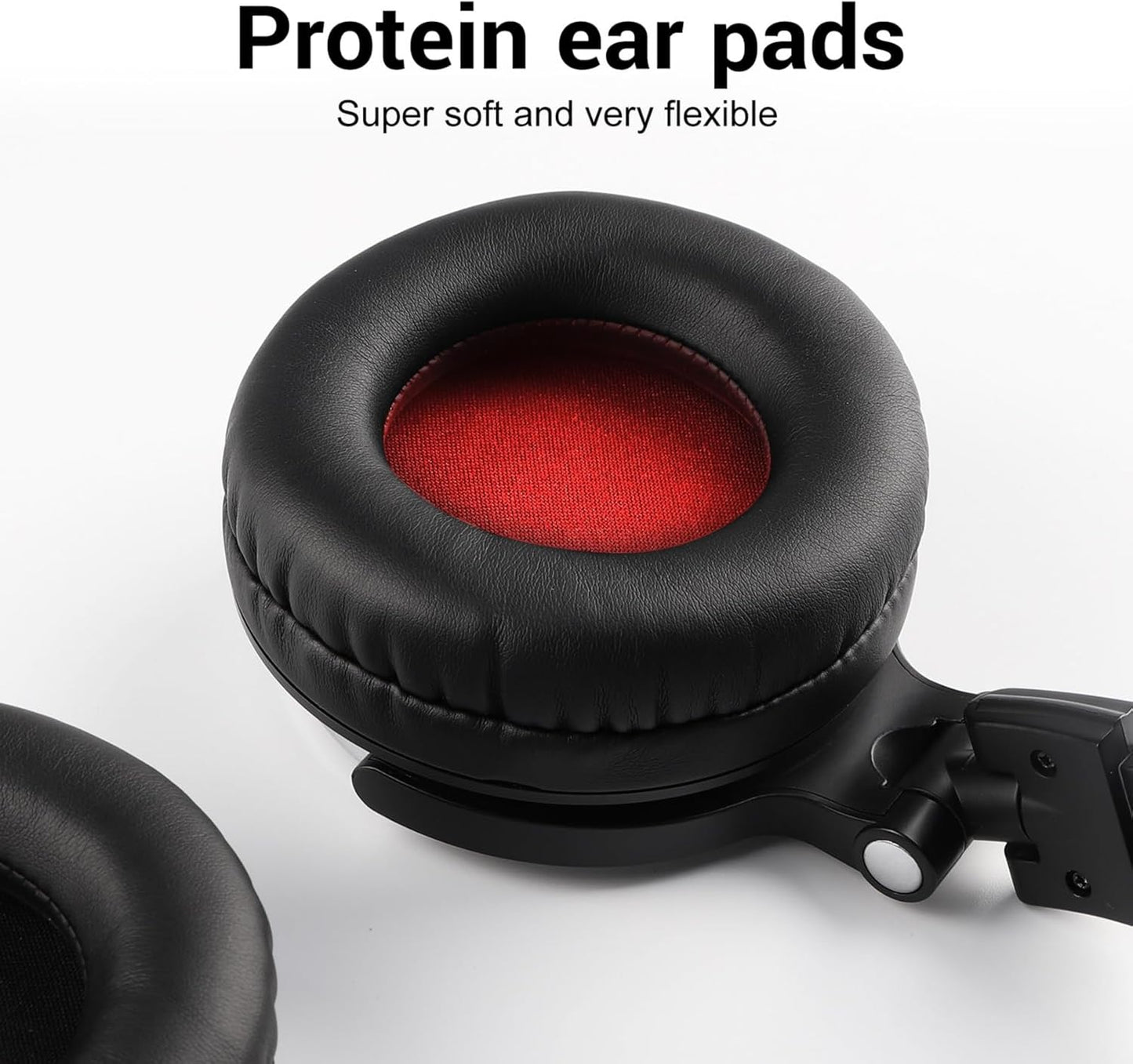OneOdio Pro-10 Over Ear Wired Headphones for School Studio Monitor & Mixing DJ Stereo Headsets, 50mm Neodymium Drivers, in-Line Mic, 3.5mm/6.35mm Jack for AMP Computer Recording Phone Piano Guitar