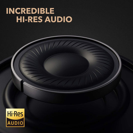 soundcore Life Q30 by Anker, Hybrid Active Noise Cancelling Headphones with Multiple Modes, Hi-Res Sound, Custom EQ via App, 50H Playtime, Comfortable Fit, Bluetooth, Multipoint Connection - PuriLite