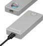 SABRENT M.2 Thunderbolt NVMe Enclosure SSD Docking Station USB C External Aluminum Thunderbolt 3 M2 NVMe Adapter, Tool-Free, with Cooling Pad, Fast Data Transfer, M Key only, Cable Included (EC-T3NS)