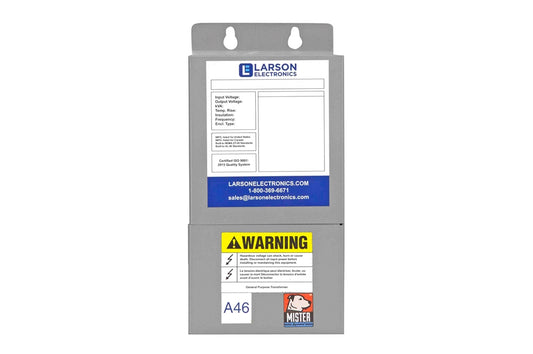 1-Phase Buck/Boost Step-Down Transformer - 240V Primary - 200V Secondary - 3.8 Amps - 50/60Hz