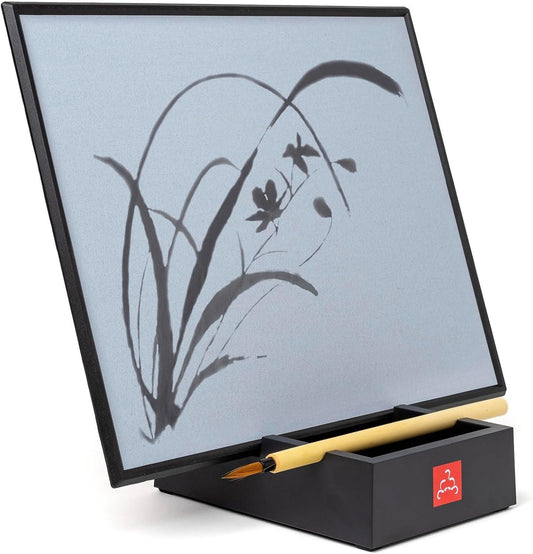 Water Painting Board for Mindfulness and Creativity, Reusable Zen Art Board, Mess-Free Water Drawing Board for Adults and Kids - PuriLite