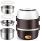 Purilite Select Electric Lunch Box 3-Layer 2L Portable Heating Bento Rice Cooker 110V - PuriLite