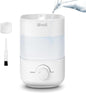 LEVOIT Humidifier for Bedroom, 2.5L Top Fill Cool Mist Air Humidifiers for Baby Nursery, Plants, Small Ultrasonic Humidifier, Auto Shut-off, BPA Free, Quiet, Knob Control, 360° Nozzle