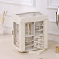 Purilite Select Rotating Jewelry Storage Box – Large Capacity Organizer for Rings, Earrings, Necklaces and Accessories - PuriLite