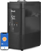 LEVOIT Humidifiers For Bedroom Large Room, 6L Smart Cool and Warm Mist Humidifier for Home, Auto Customized Humidity For Baby and Plant, Easy Top Fill, Essential Oil Diffuser, Whisper-Quiet