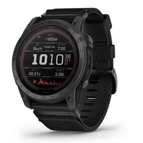 Garmin tactix 7 - Pro Ballistics Edition - Solar Powered Tactical GPS Watch with Applied Ballistics and Nylon Band