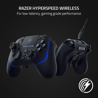 Razer - Wolverine V2 Pro Wireless Controller - PS5/PC - Hyperspeed Wireless - 6 Remappable Buttons - PuriLite