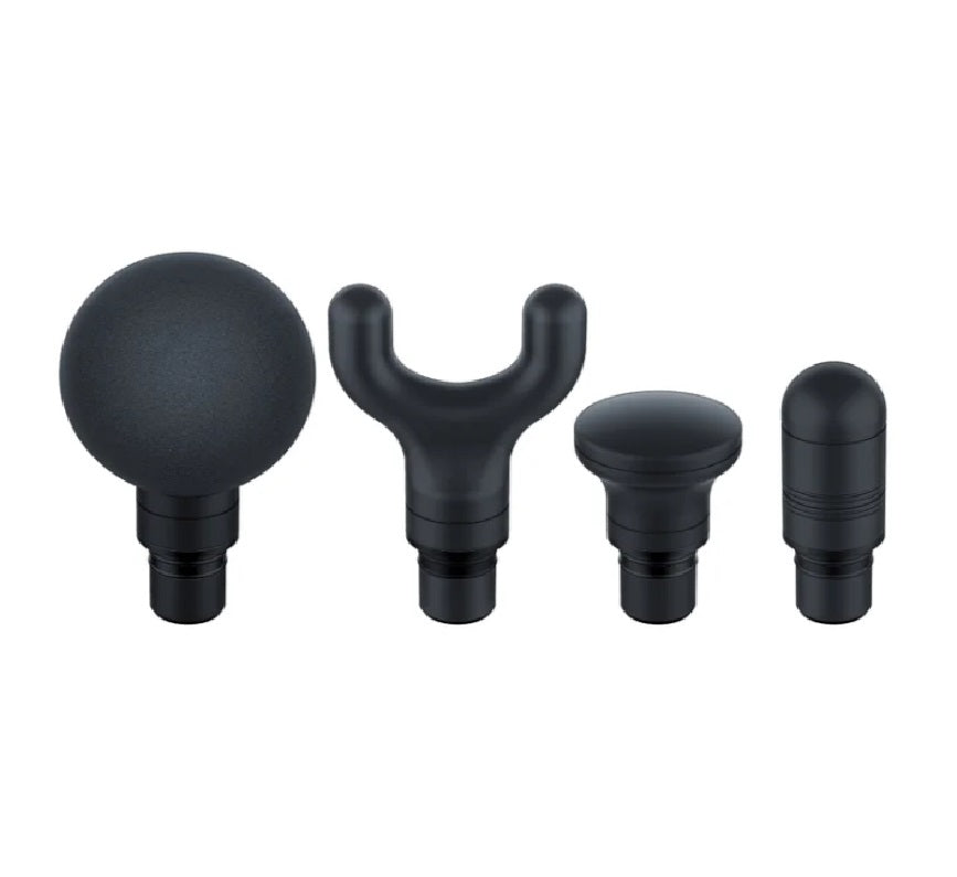 Beurer Handheld Percussive Massage Device | Portable USB Rechargeable Muscle Massager with 5 Intensity Levels & 4 Attachments
