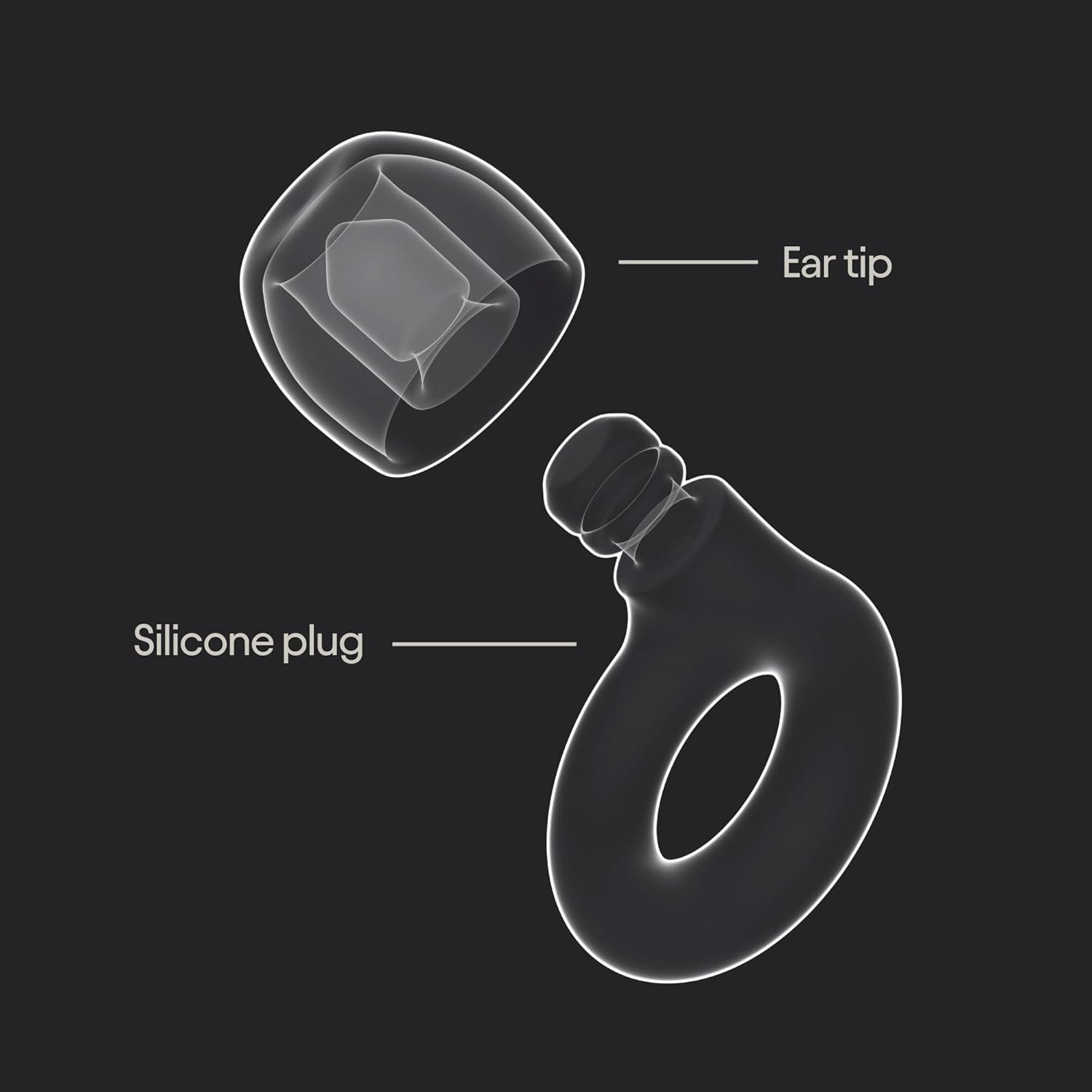 Loop Quiet 2 Ear Plugs – Reusable Silicone Noise-Reducing Earplugs – Ultra-Comfort Customizable Fit Earplugs with Carry Case - PuriLite