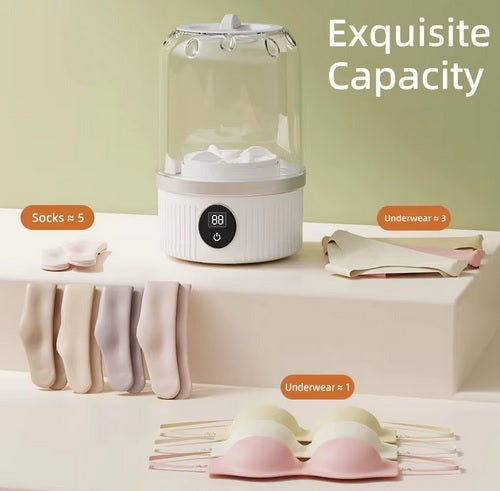 Purilite Select Mini Portable Washing Machine – Wireless Rechargeable Electric Washing Cup for Underwear, Socks & Pet Clothes - PuriLite